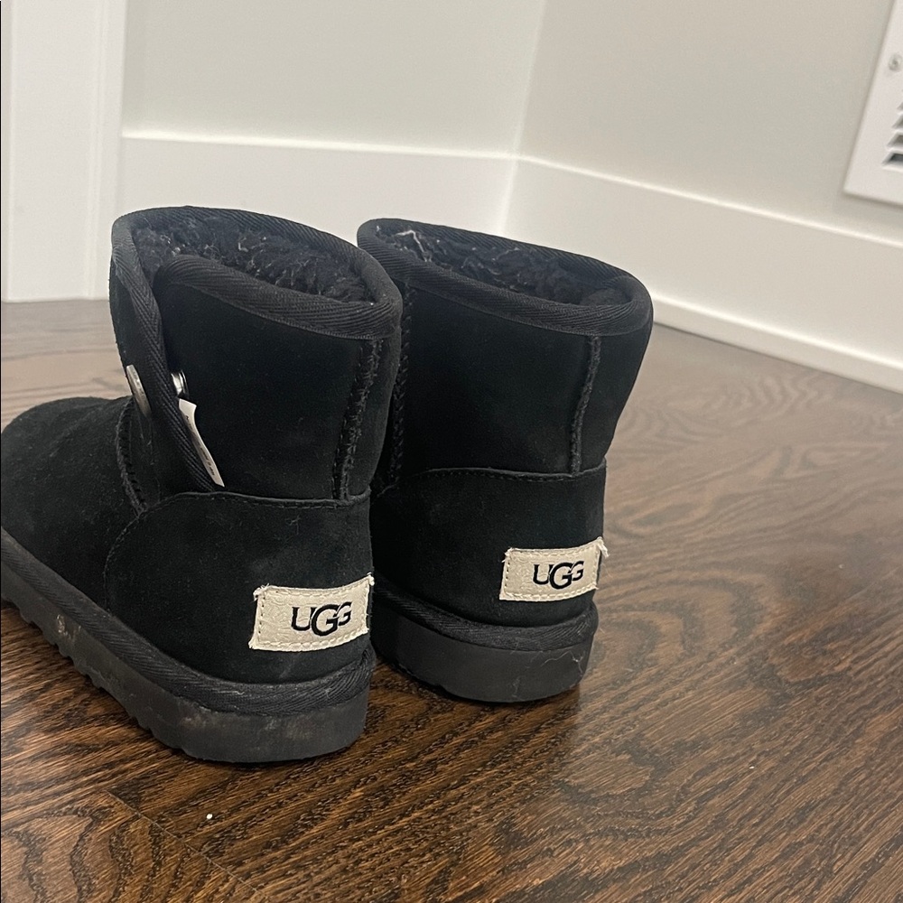 UGG Kids Classic Black Boots